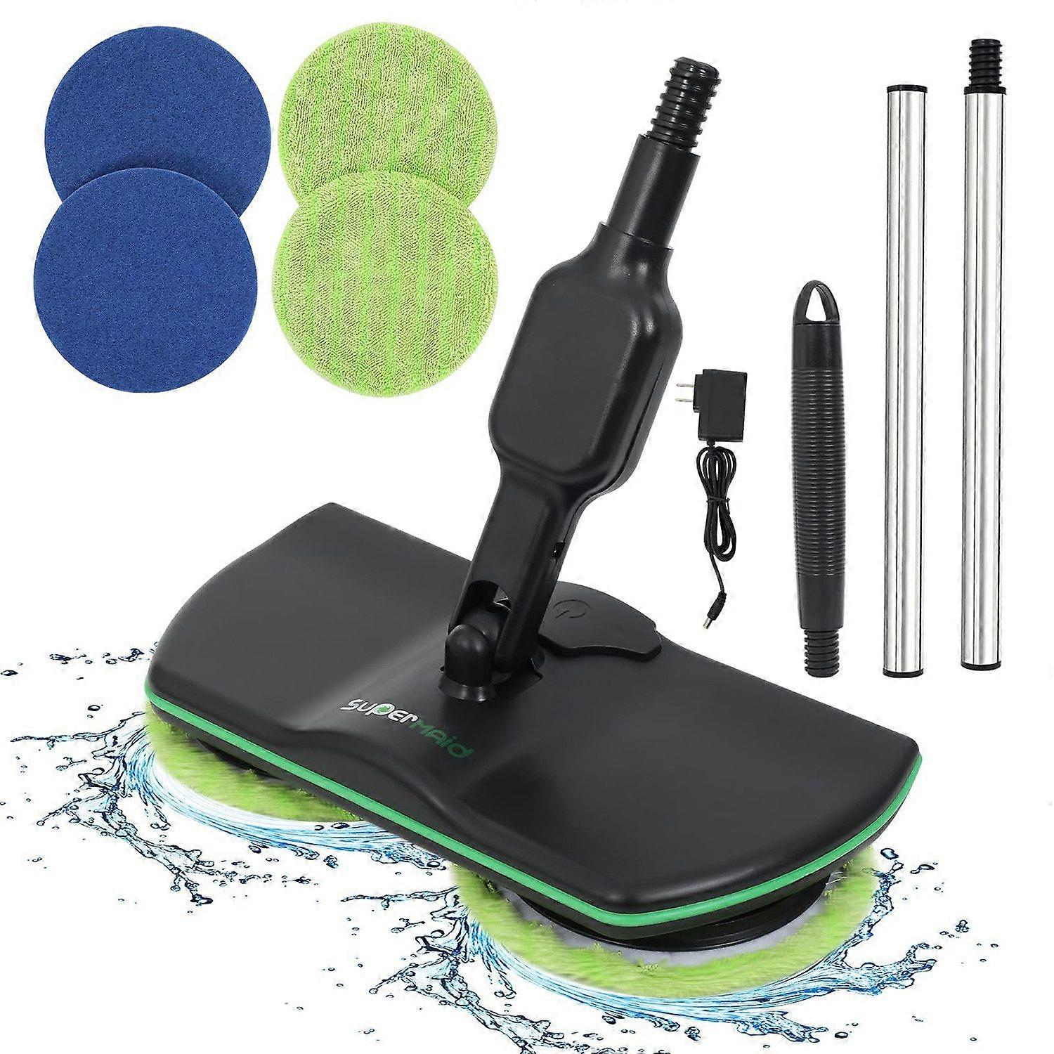Electric mop Floor cleaning Spin mop Polisher Scrubber Efficient Home Maintenance Tool