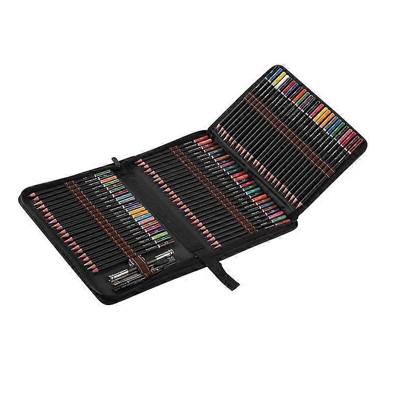 Colouring pencils, 72 colouring pencils art set on soft wax base