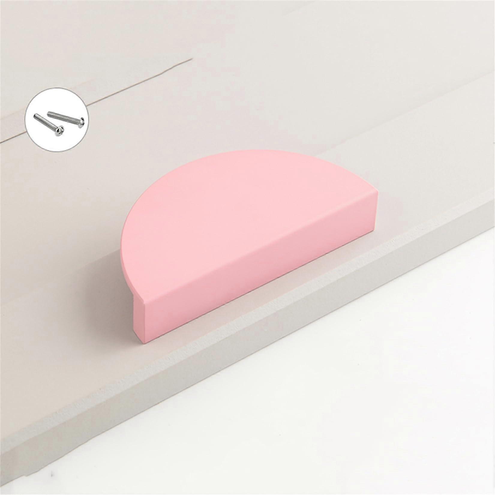 Modern cabinet handles, 2 Packs 's Room Colourful Handles Cabinet semiCircular Door Knob