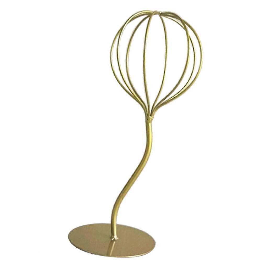 Modern Metal Hat Holder Tabletop Decorative Wig Display Stand