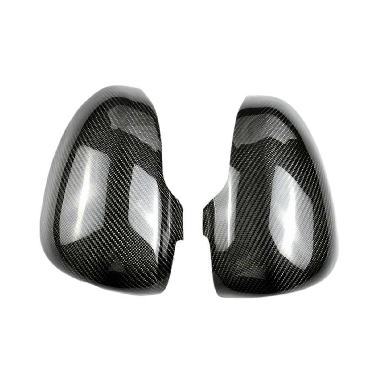 Car Rear View Mirror Cover Carbon Fiber Side Mirror Shell Rearview Housing for Prius XW30 2009-2015