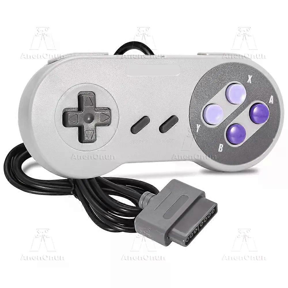 SNES/SFC Controller Classic Wired Gamepad Control 16-bit Retro Entertainment System Video Game Console Gaming Joypad Accessories