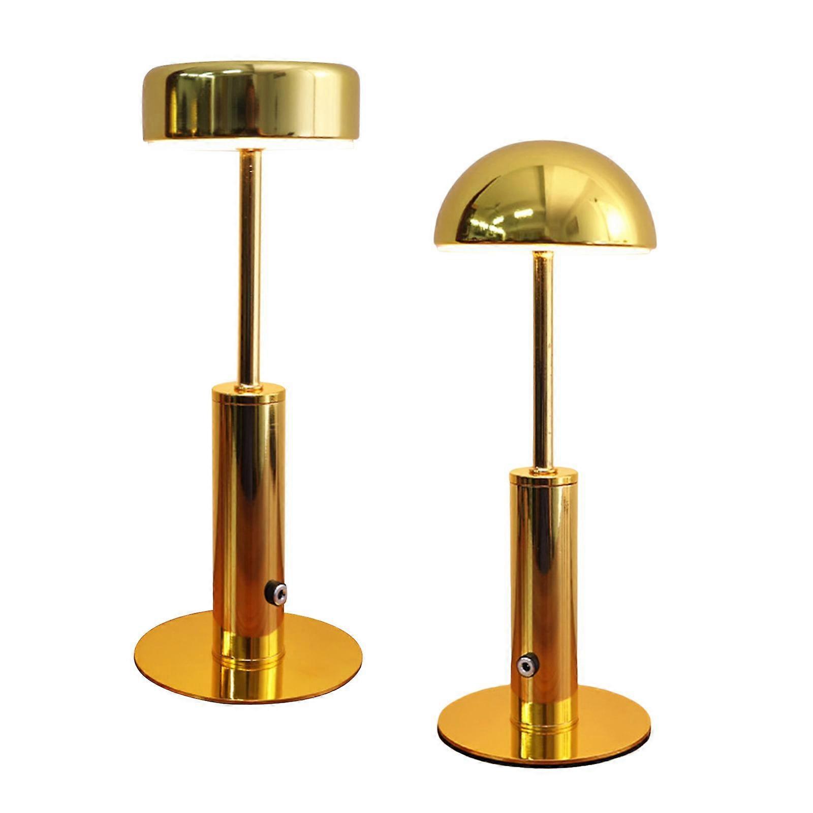 2Pieces Bedside Table Lamp LED Nightlight Dimmable Desk Lamp