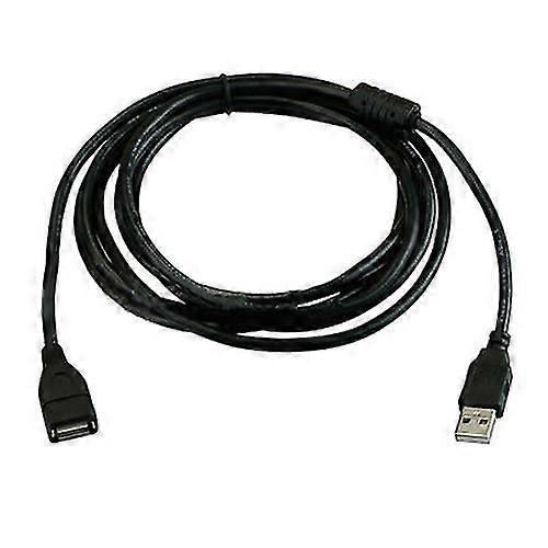 unbrand 10ft/3m Usb 2.0 A Male To A Female Extension Cable Cord Extender For Pc Laptop