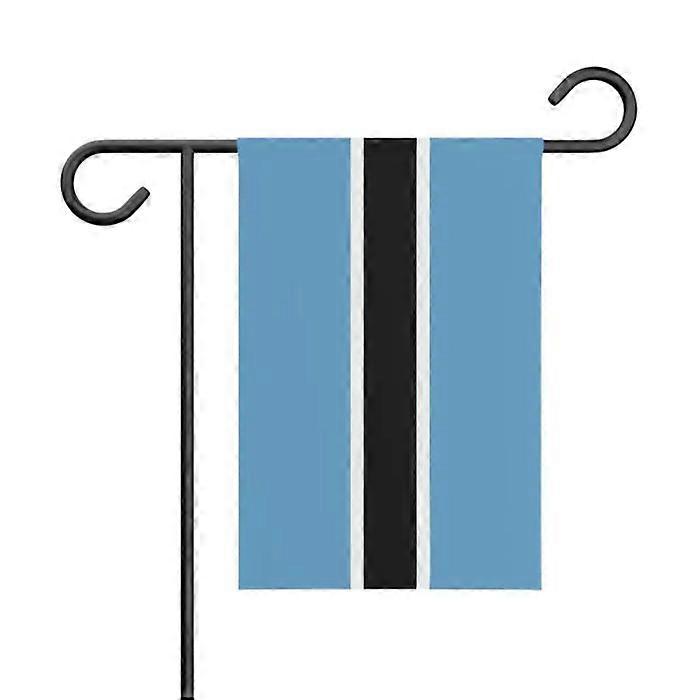 Flag - Botswana - 32 x 47.5 cm - Polyester - Double-sided print - Multicolor