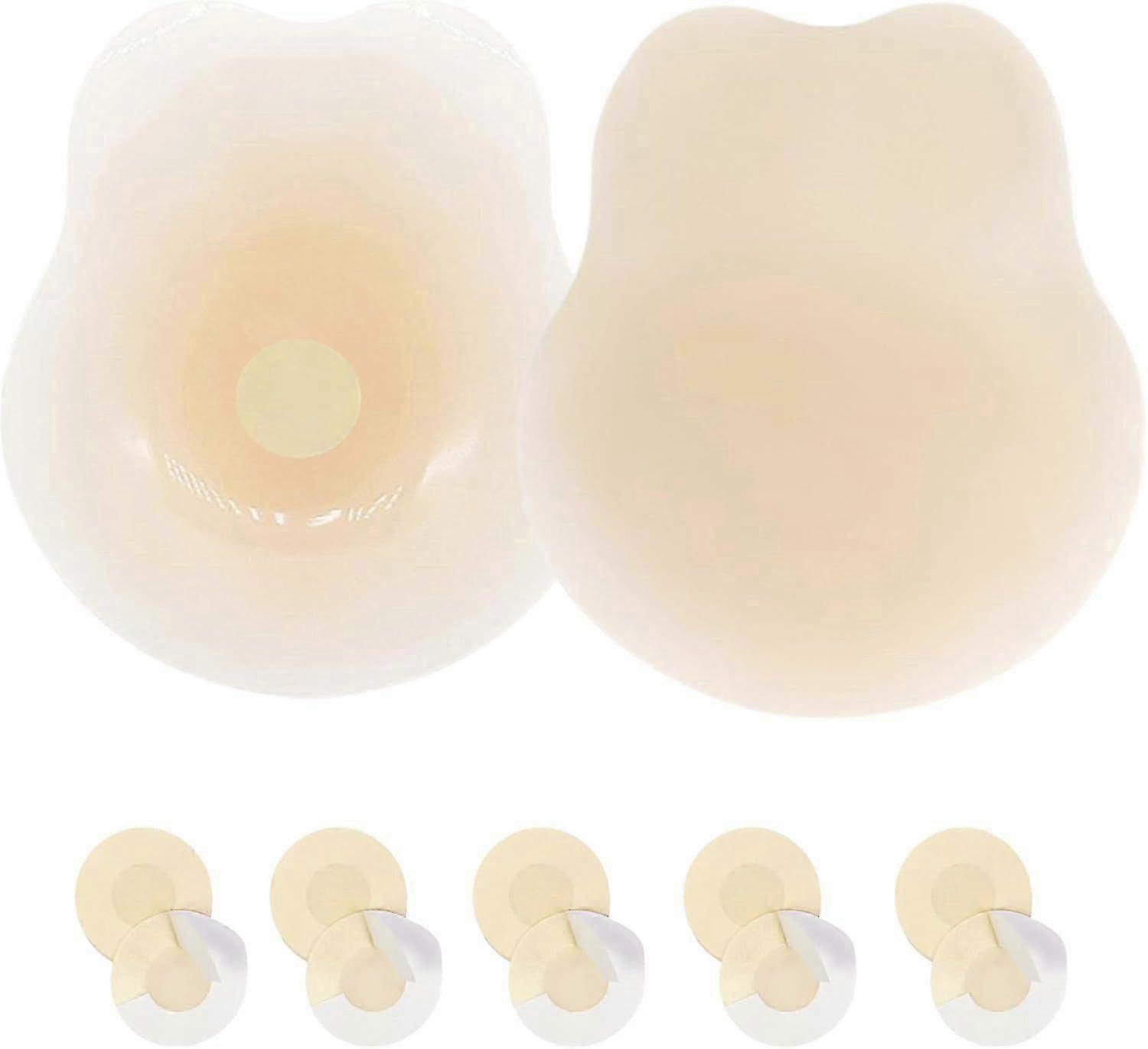 2025 Último modelo Cubrepezones elevables, silicona reutilizable invisible ultrafina