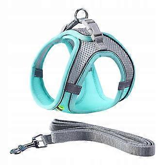 Dog Harness, Checkered Puppy Harness Size S (b1850)