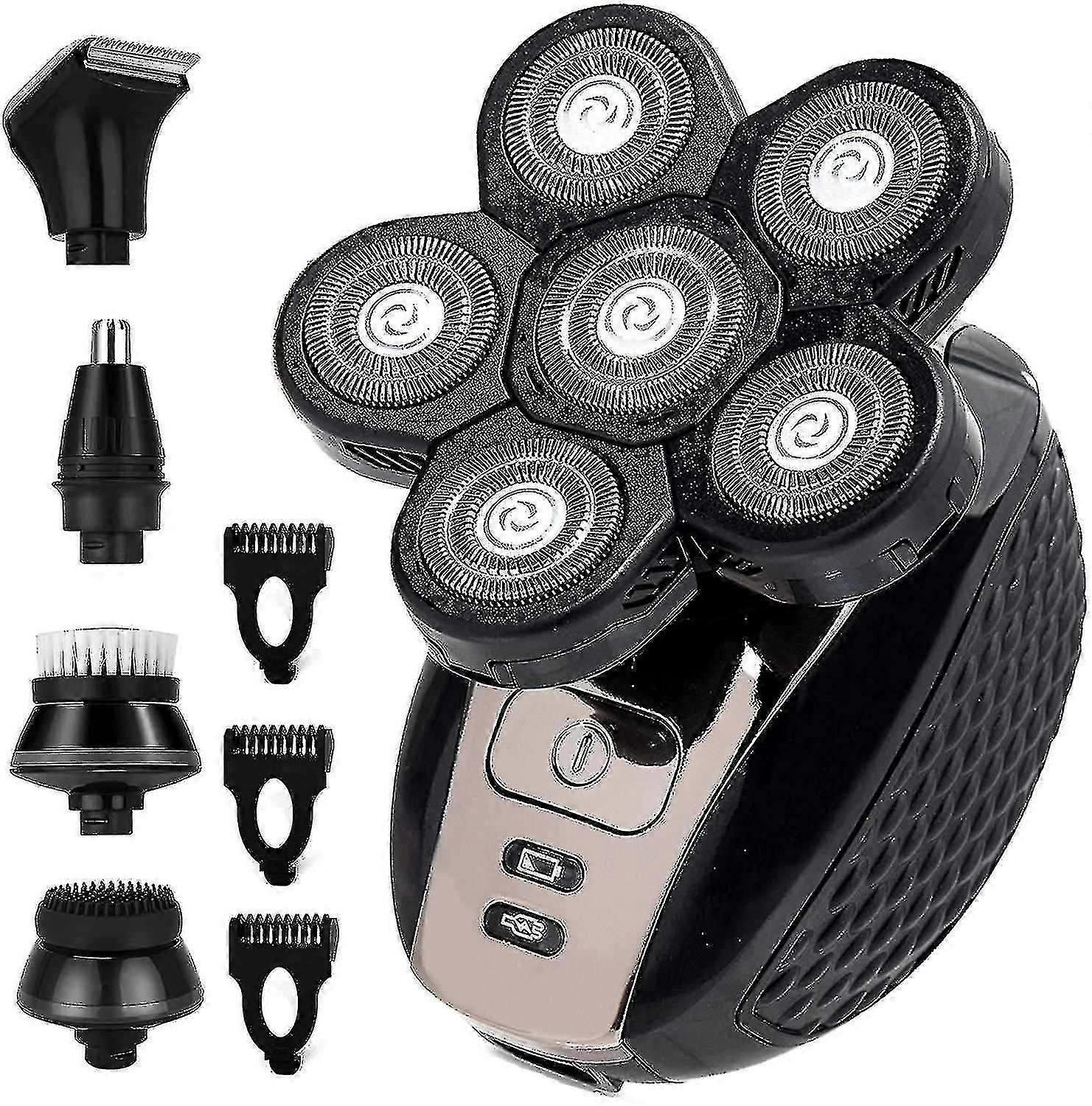 5-in-1 Cordless Rechargeable Men's Razor