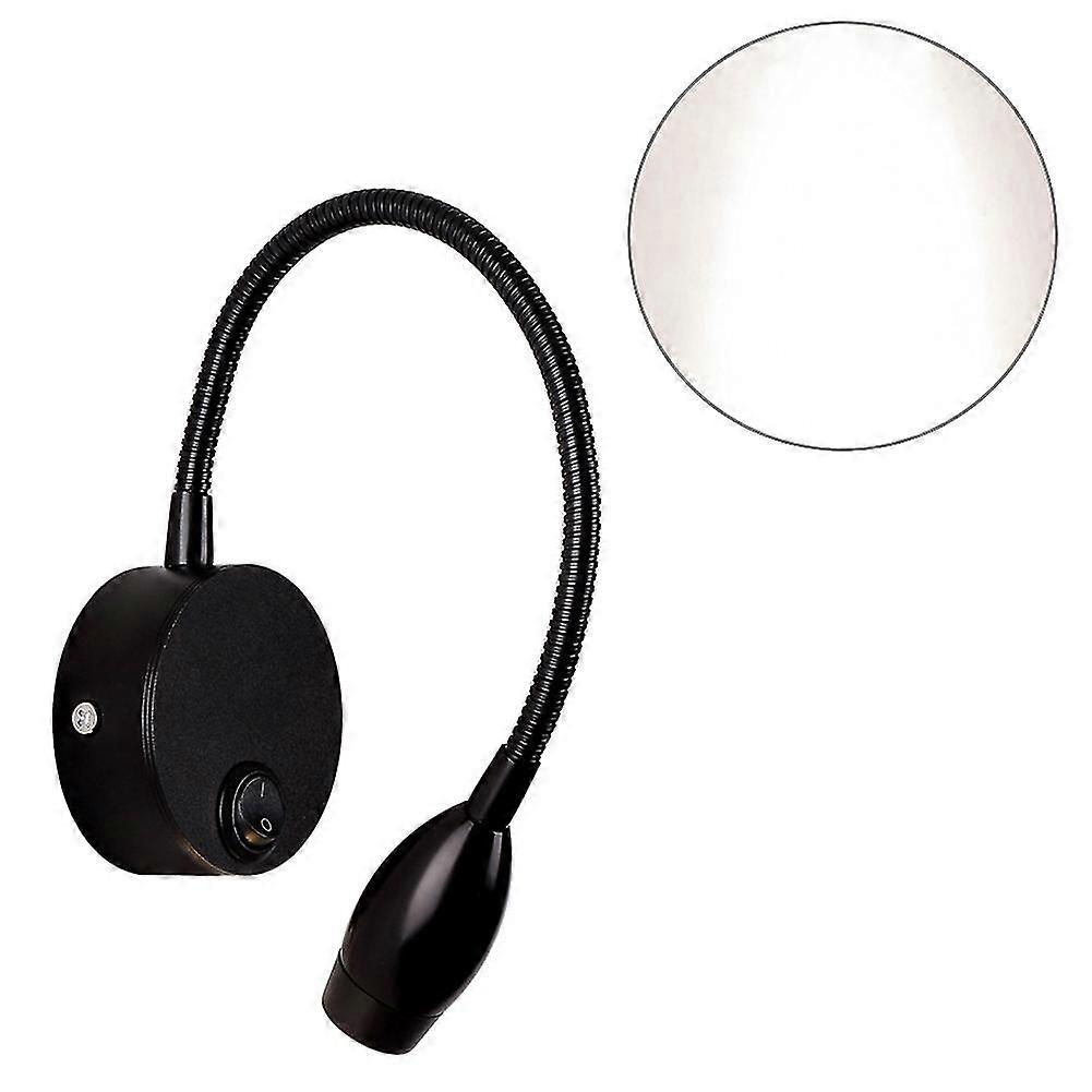 Adjustable LED Bedside Lamp with Bendable Tube Ideal for Bedroom Reading Light Gift