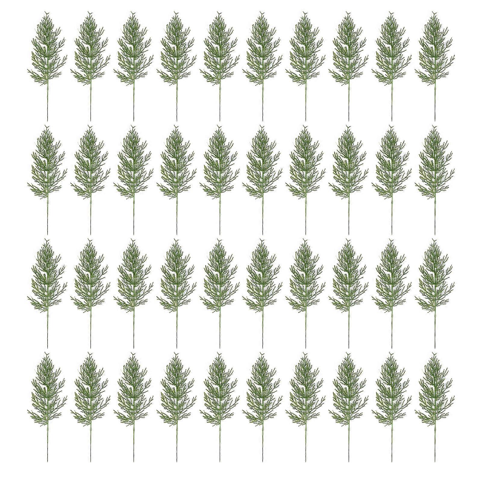 Bulk Pack of 40 Artificial Christmas Tree Limbs Simulation Big Pine Branch Christmas Thanksgiving Halloween Decor