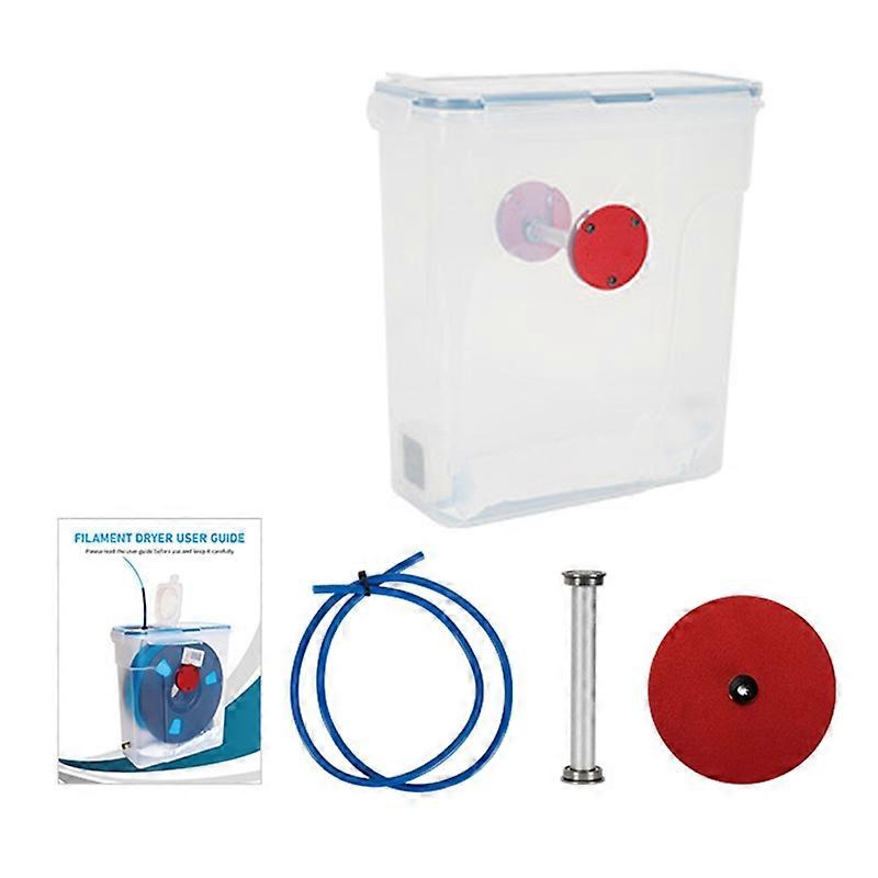 3D Printer Filament Storage Box ABS PA Filament Dryer Sealing for Case Safekeep Humidity Resistant for w LCD Temp & Humi