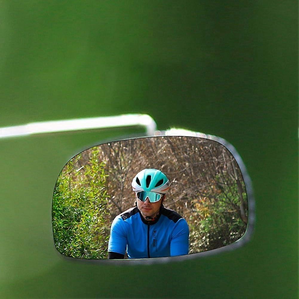Bicycle Mirror For Glasses And Helmets, Compact Design, 360-Degree Rotation, Lightweight Aluminum Construction