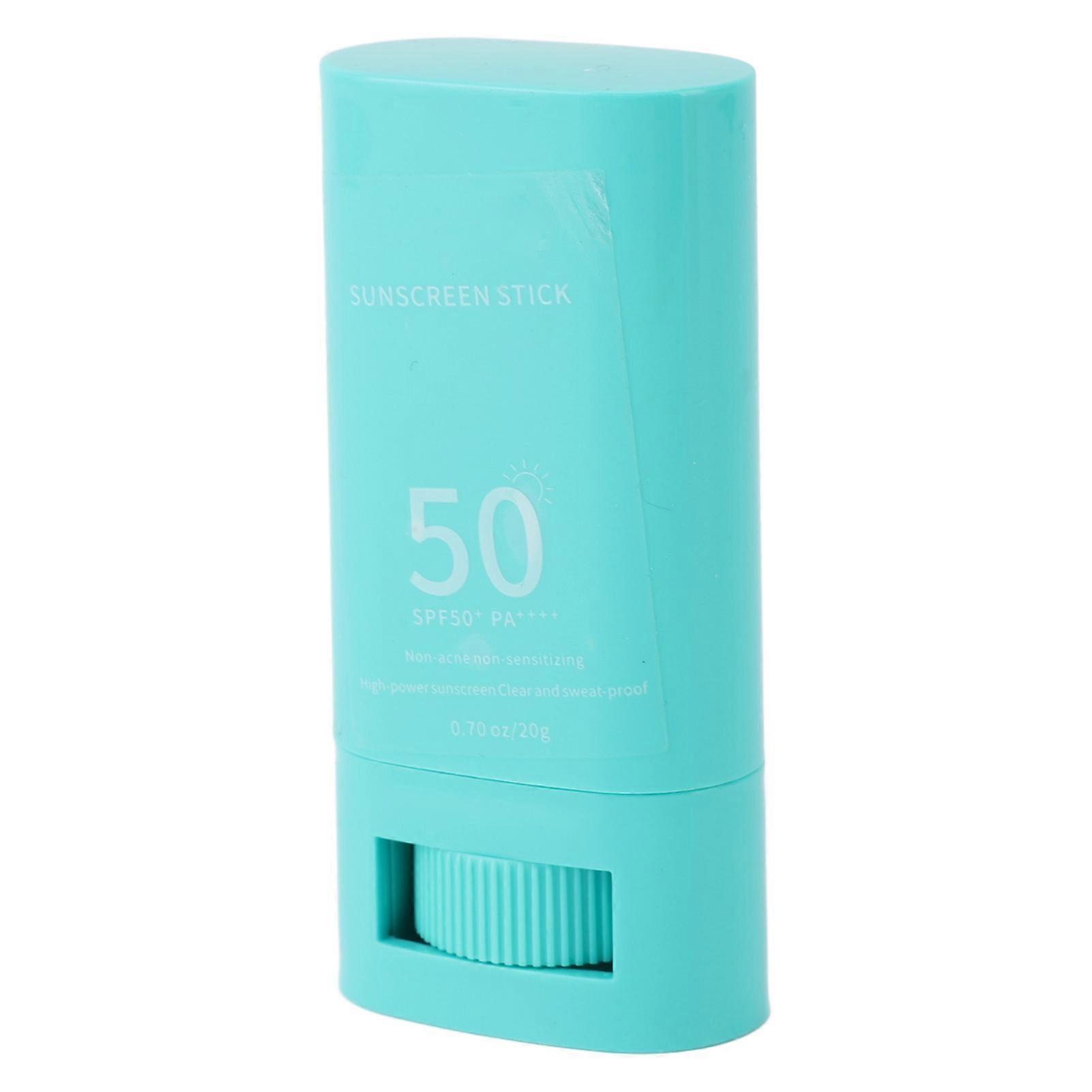 20g Sun Defense Stick Moisturizing Matte Mild Waterproof Refreshing UVA UVB Protection Sunblock Stick for Travel Sport 