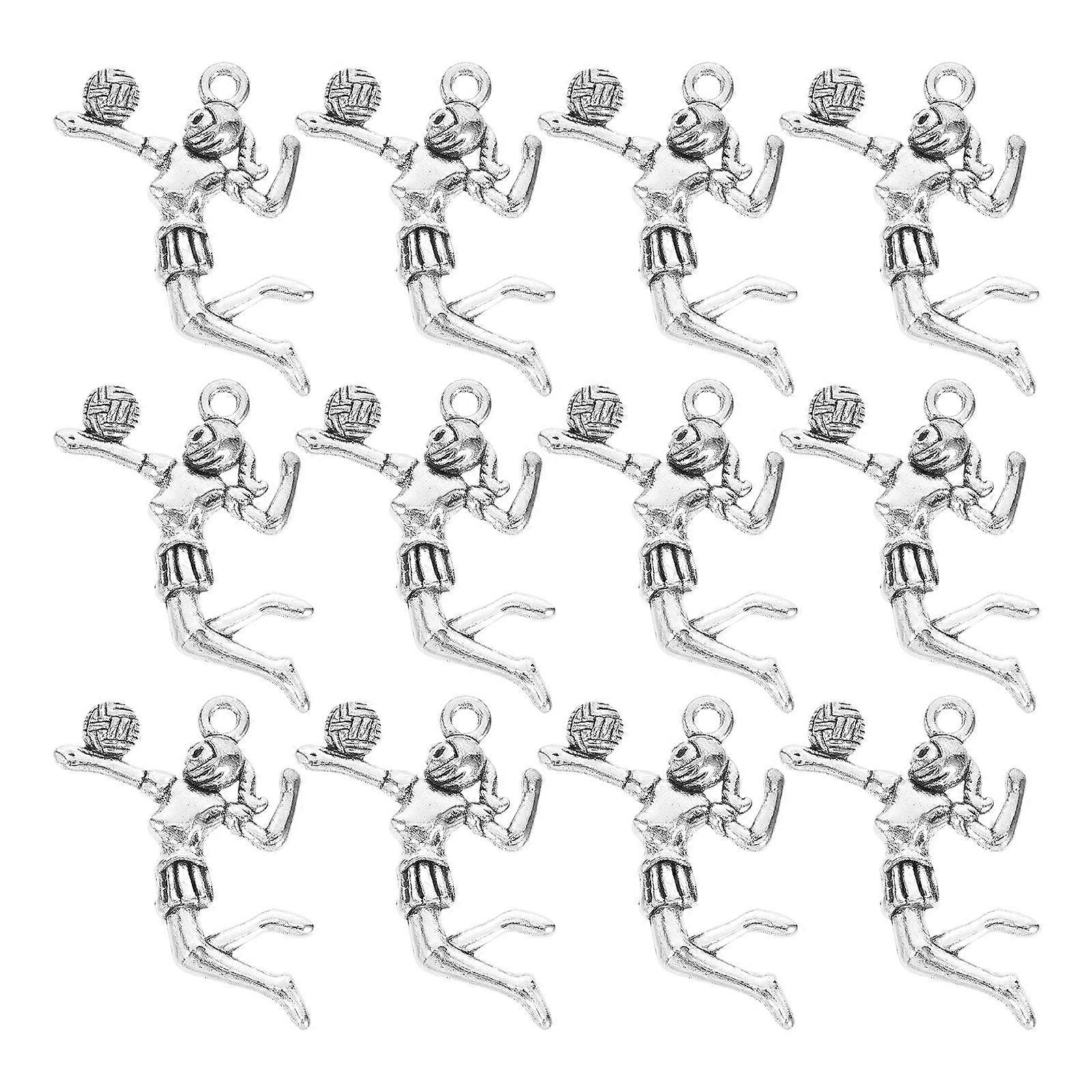 Versatile Alloy Charms for Bracelet Making, Fine Quality and Creative Design