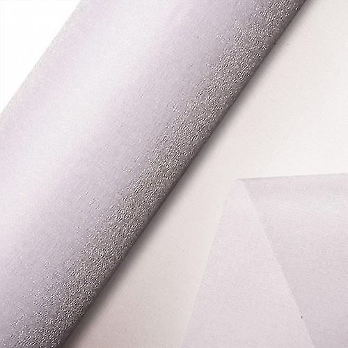 Club Green Organza 10 Metre Snow Sheer Roll