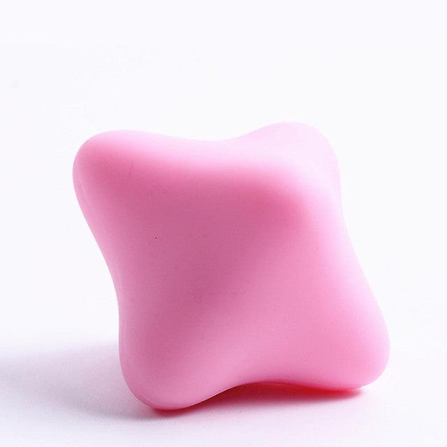 シリコンマッサージコーンソリッドボール荘筋リリース胸部脊椎バックネック肩甲骨足ヨガ三角リラックス装置