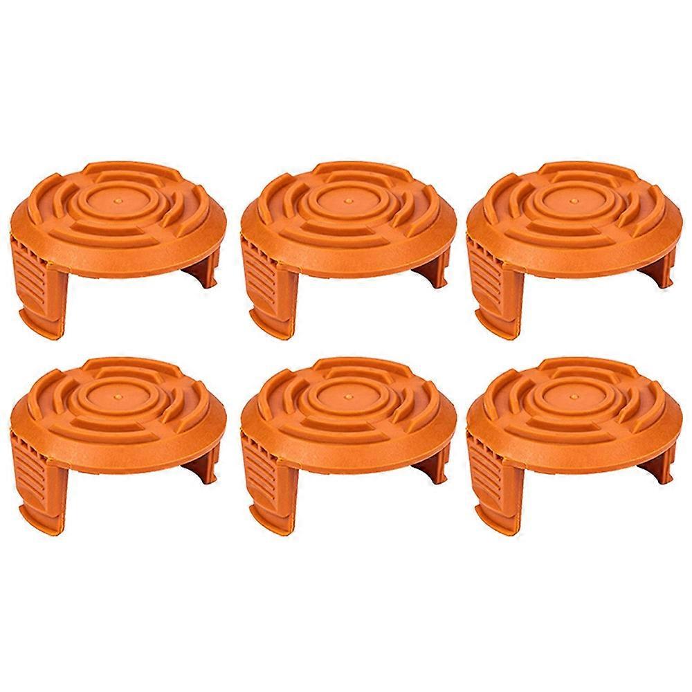 6Pcs Spool Cover for Worx WG150 WG151 WG163 G165 Lawn Mower Spool Cap, WA6531