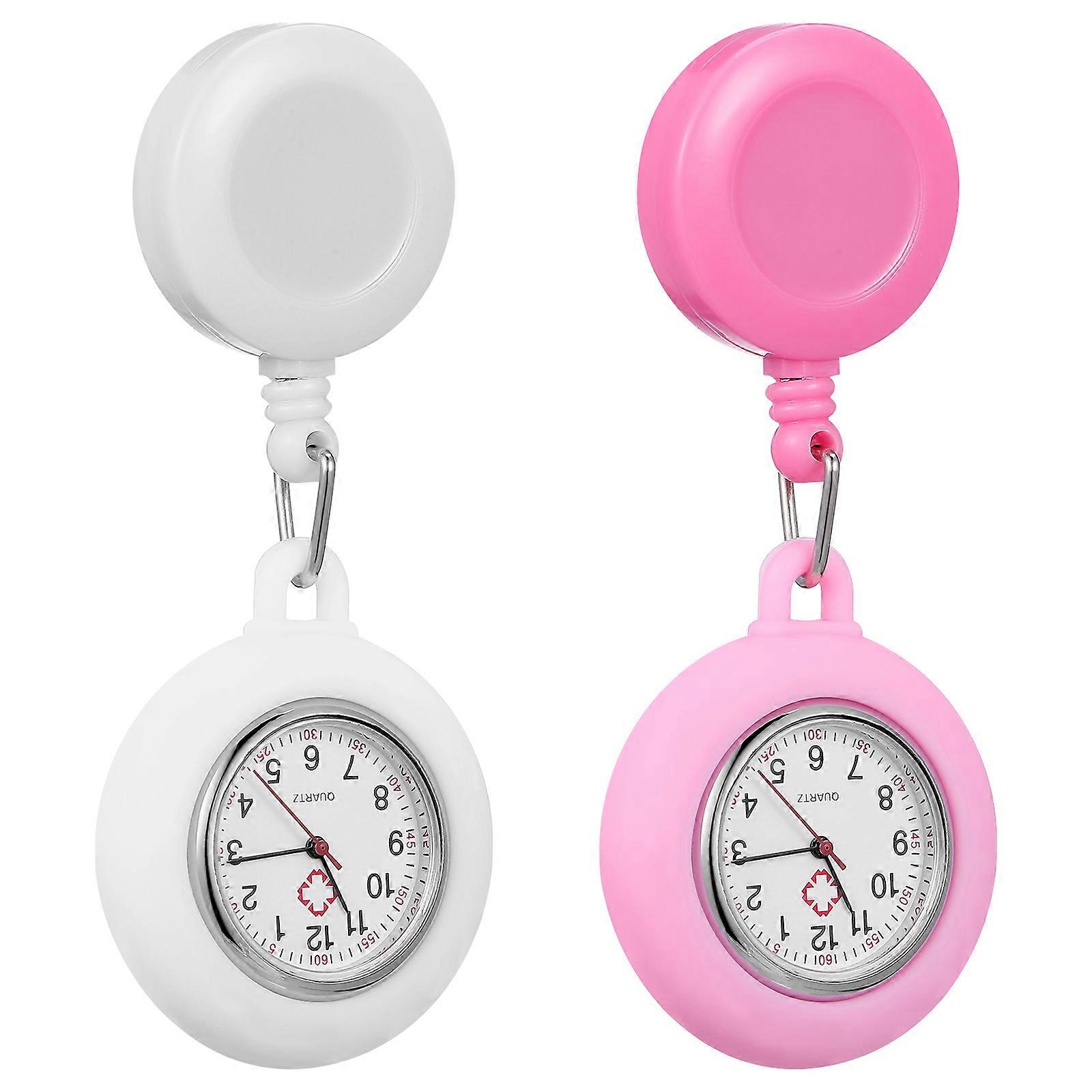 Practical Nursing Watch with Clip-on Functionality, Stylish and Durable Design