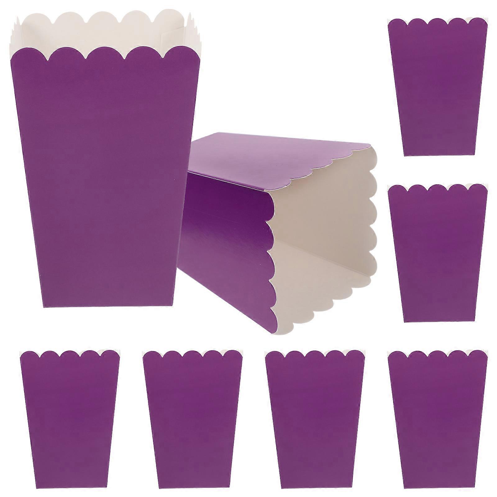 Wedding Favor Boxes, Greaseproof Popcorn Containers for Snacks and Special Occasions