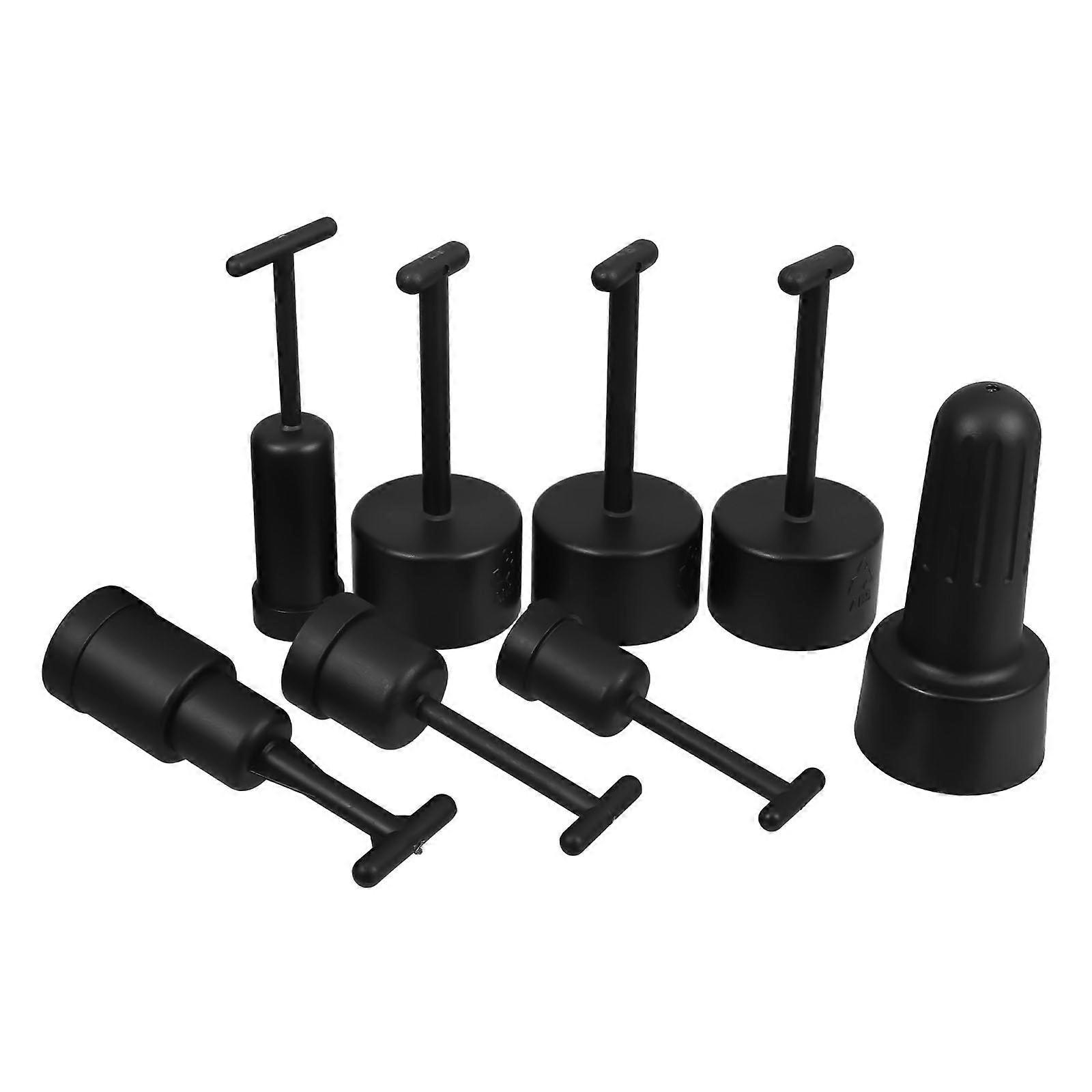 8 Piece Light Socket Removal Tool Set Durable Metal Wrench for Lamp Shades, Non Slip Grip for Easy Fixture Installation and Repair