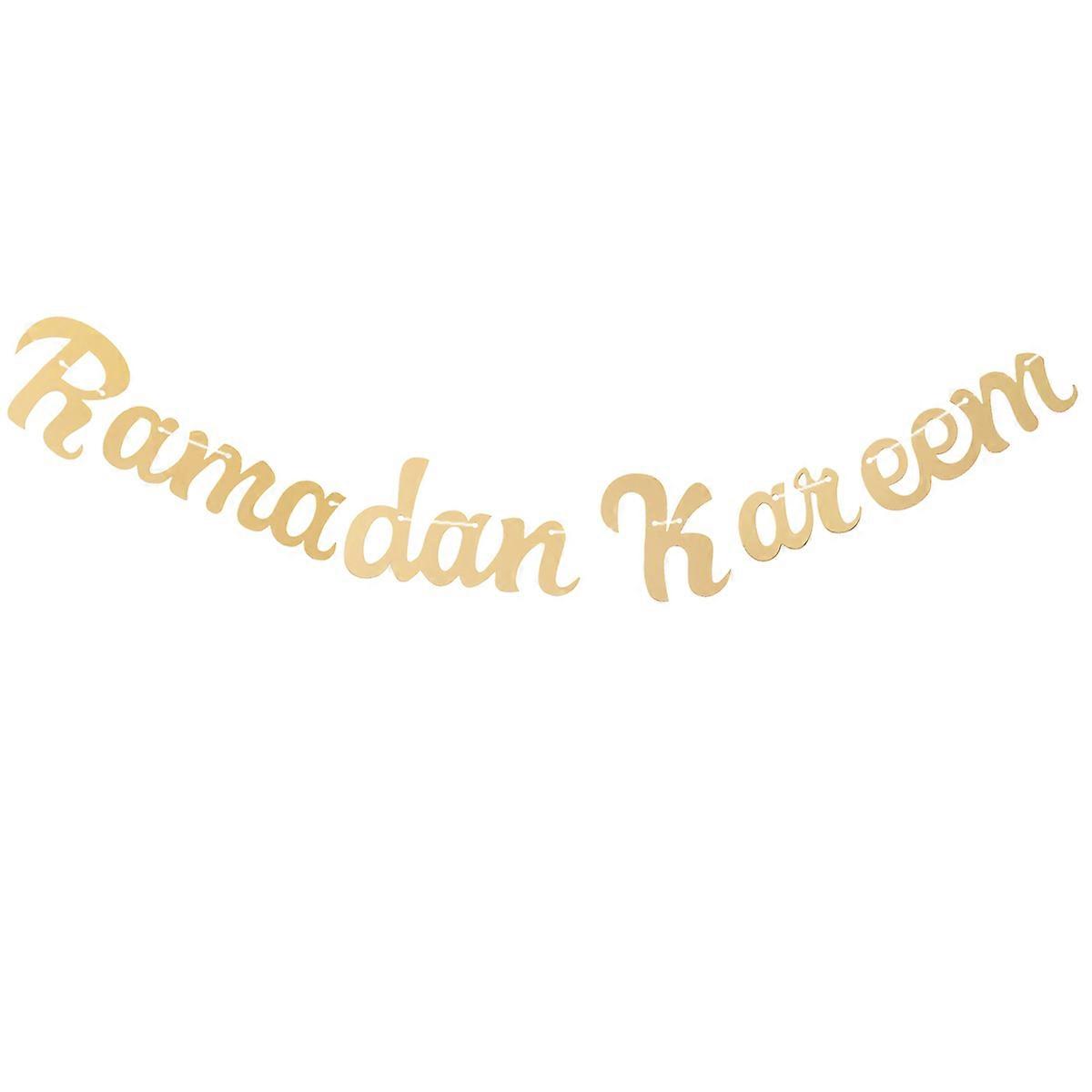 Ramadhan Event Decor, Custom Banner for Islamic Festivals, Elegant Design
