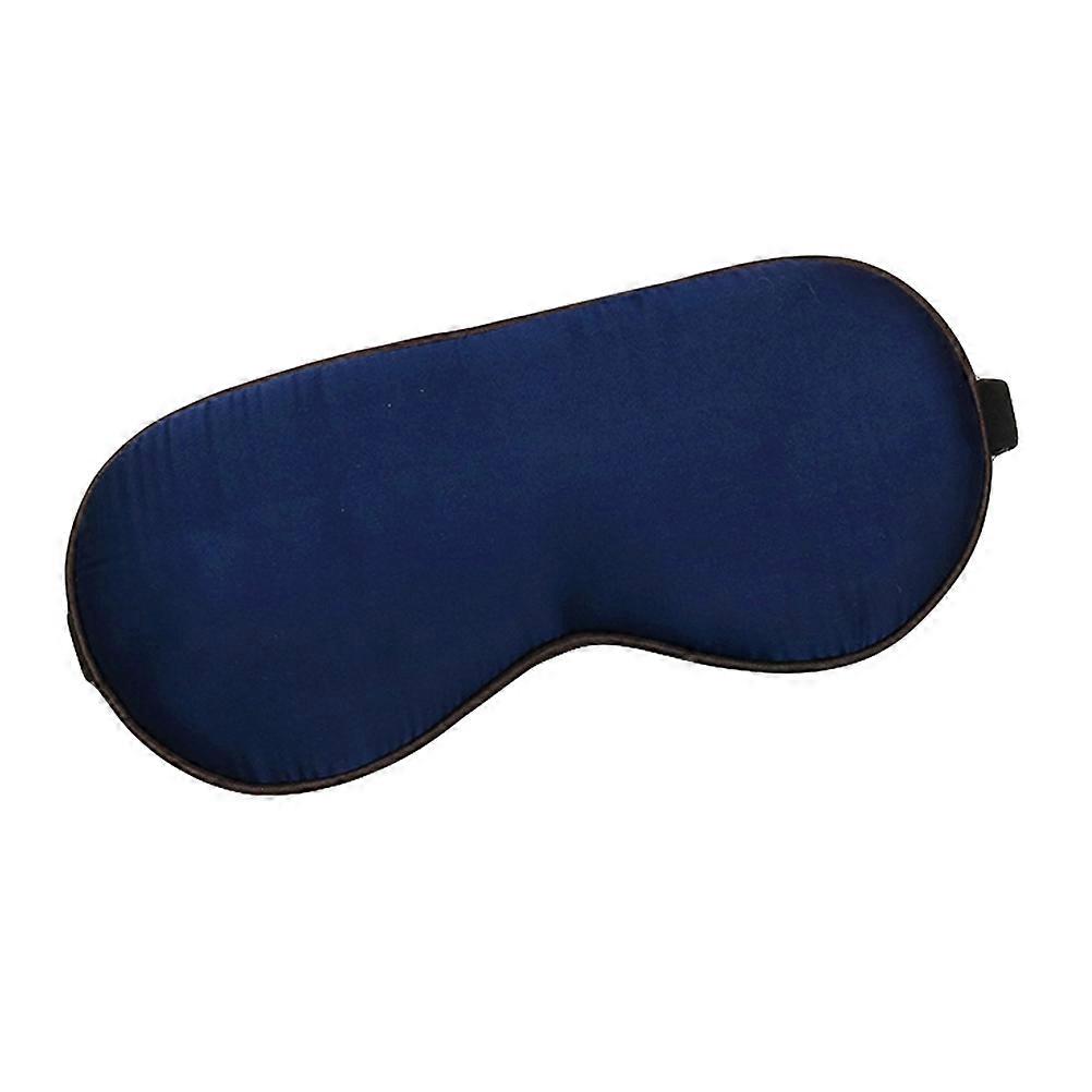 Here's a refined and professional product description based on the title you provided:
**Sea Blue Silk Fabric Eye Mask – Lightproof & Multi Use