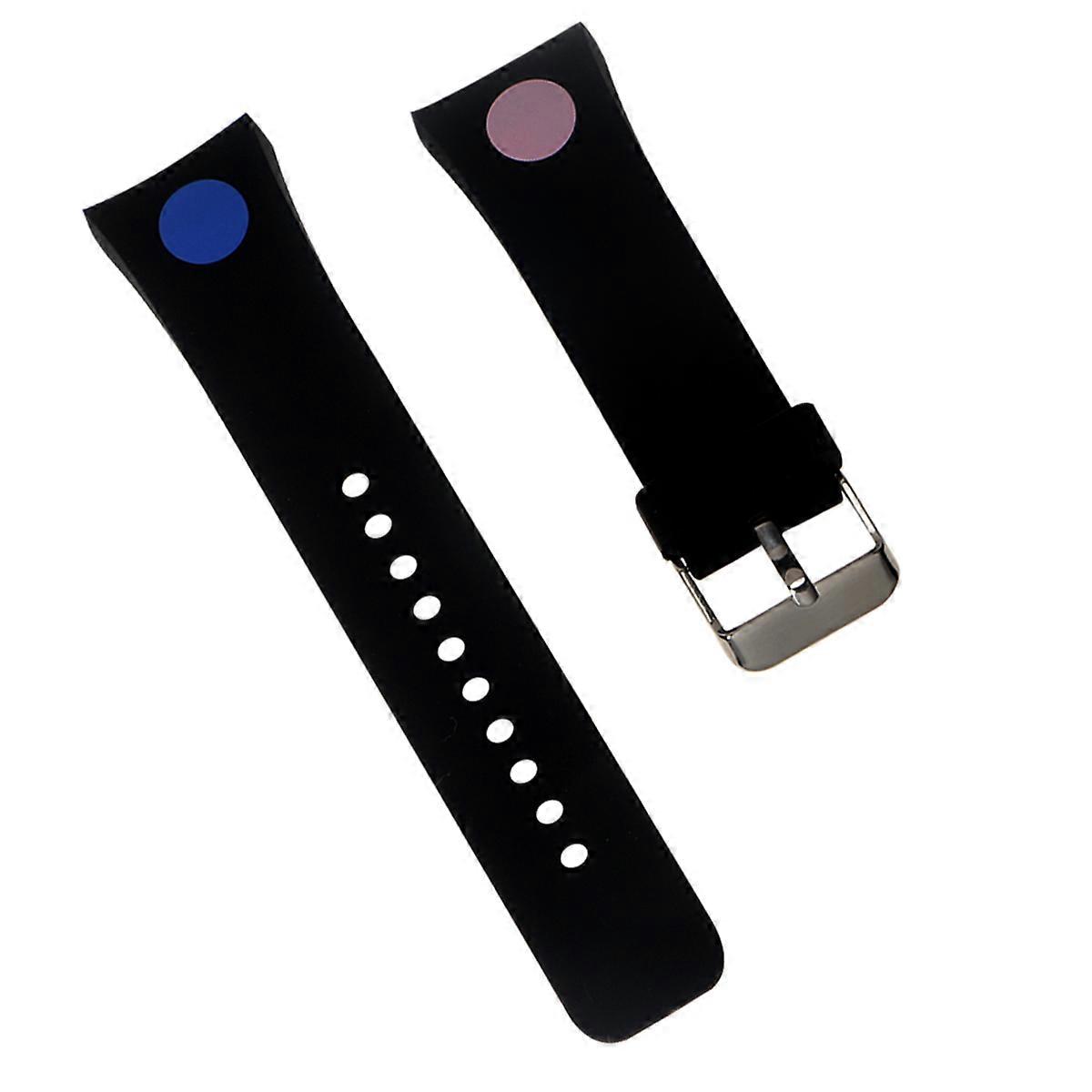 Silicone Watch Band for Gear Flexible, Durable Replacement Strap with Sturdy Clasp, Soft & Comfortable Wristband for Sports, Work, Travel, Men's
