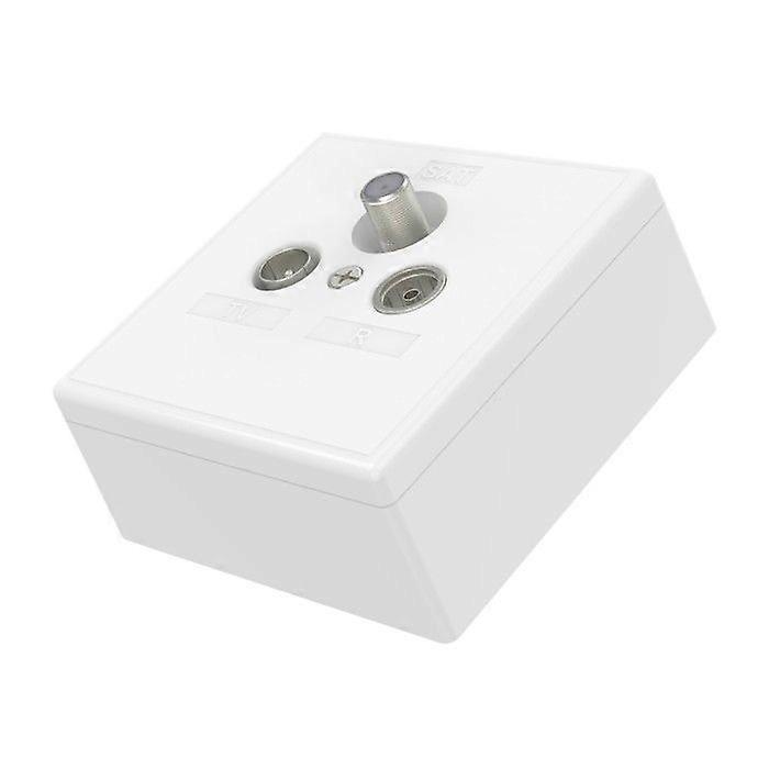 Universal antenna socket "SKITU", terminal socket 0 dB, 4 in 1