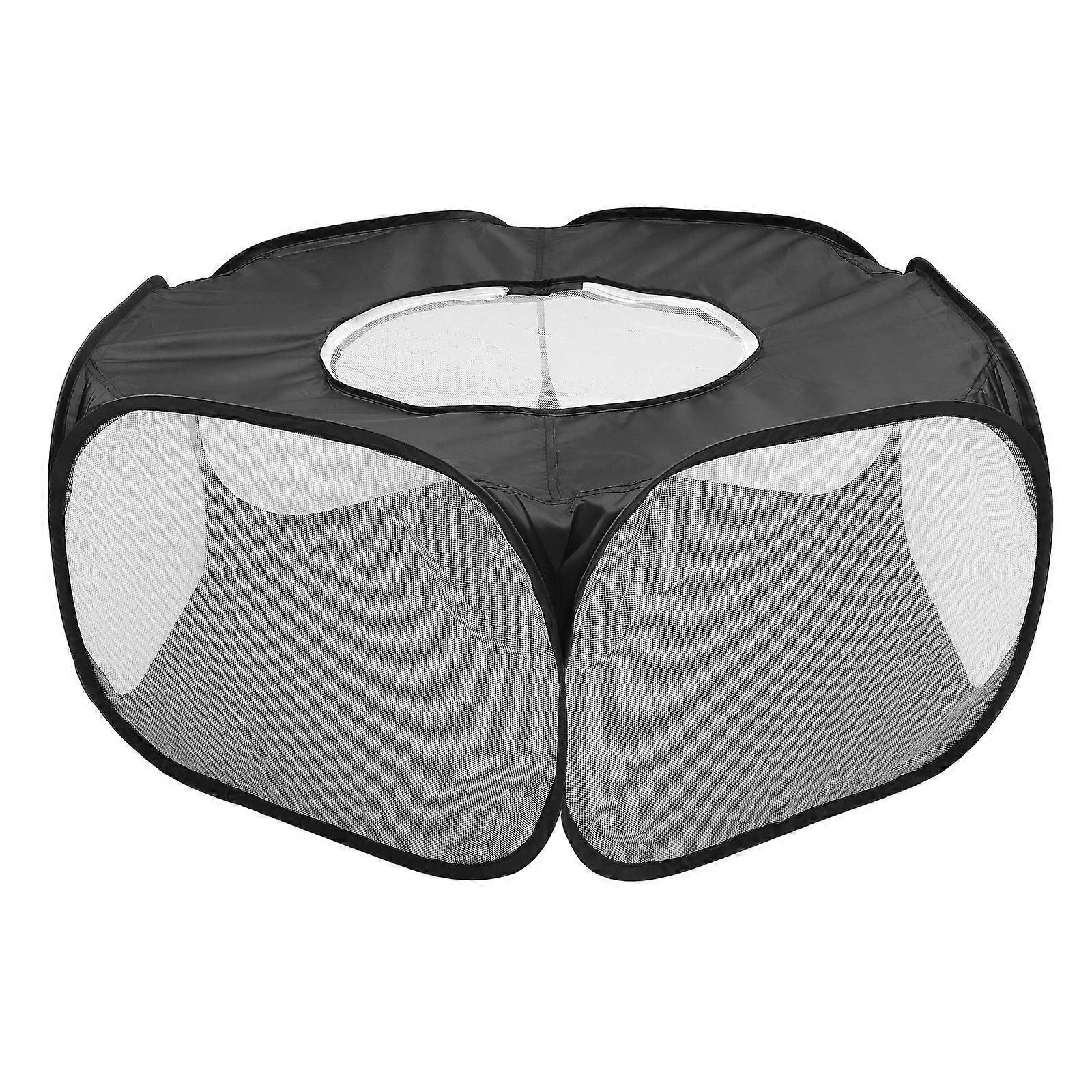 Small Dog Playpens Indoor Outdoor Yard Gray 100x46x38cm Prevent Chewing 1PC
