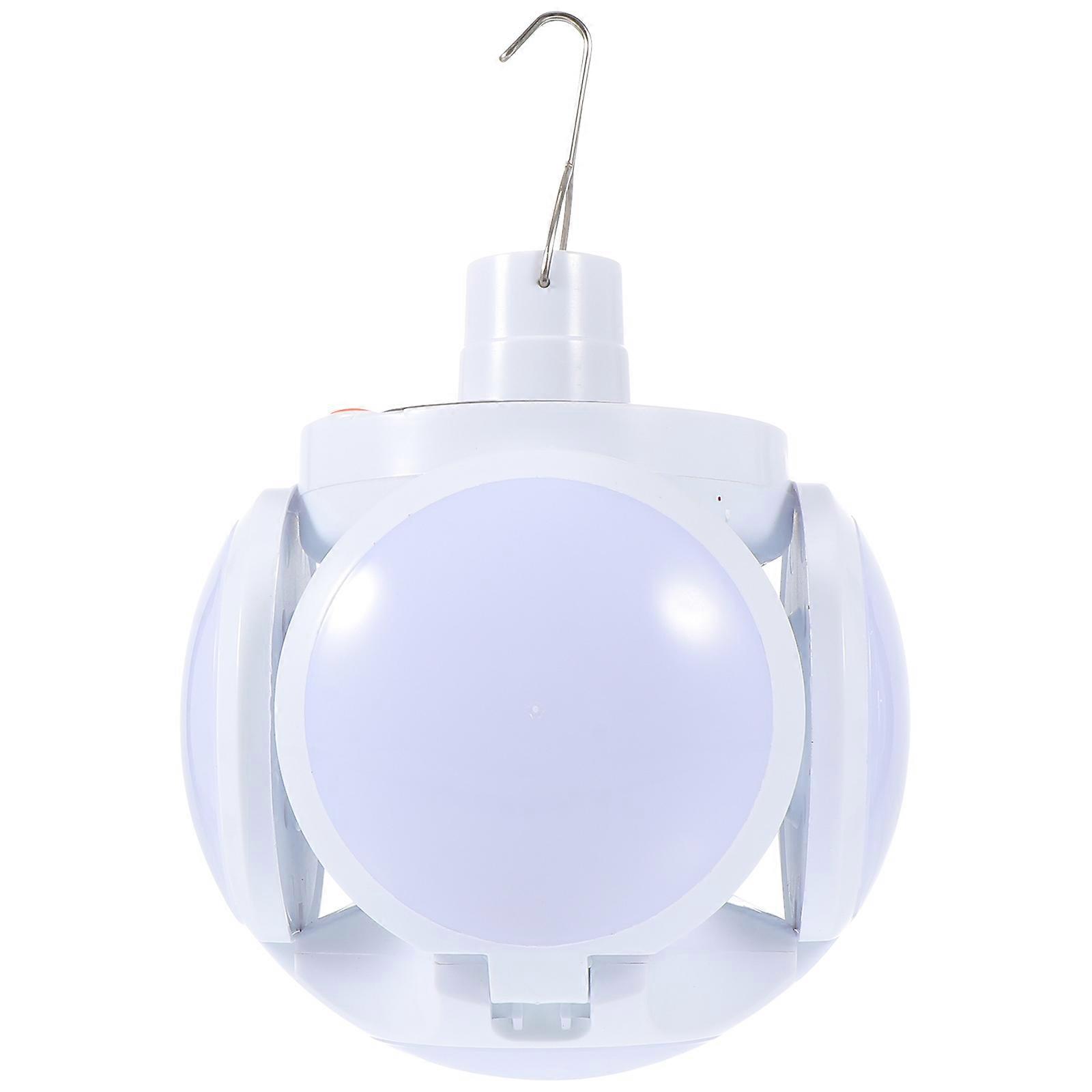 Solar Rechargeable Folding Tent Lamp, LED Light for Camping Emergency Outdoor Use, Multiple Modes Durable Practical Design