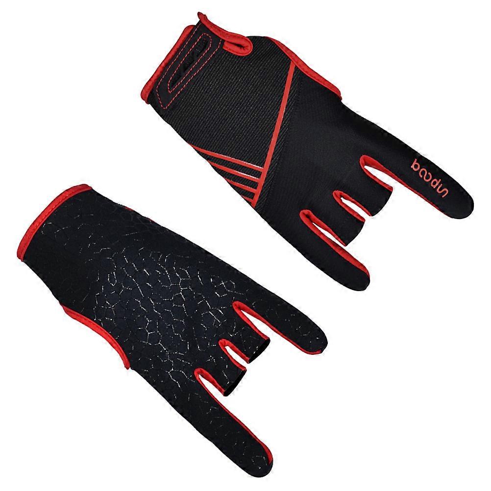 Here's a refined product description for your **Red Silicone Anti Slip Bowling Gloves**:
**1 Pair of Red Silicone Anti Slip Bowling Gloves –