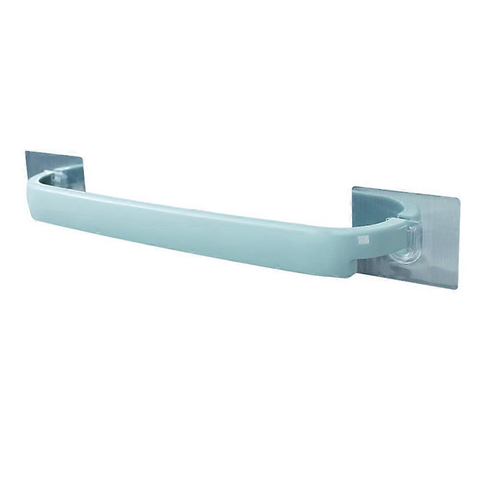 Towel Storage Rack Self Adhesive Towel Rack Bathroom Accessories Plastic 1Set
