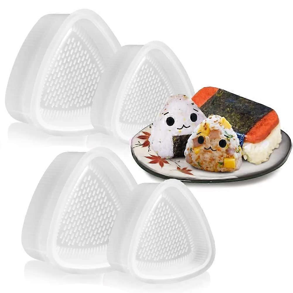 Onigiri Moulds, Pack of 4, Sushi Moulds for DIY Sushi Rice Balls