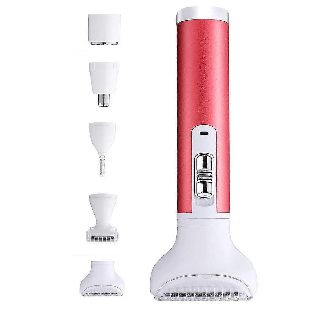 Shavers For Women Multi Function Creative Usb Shaving Trimmer Ladies Daily Use Rosy 13 8X5X2 5Cm Removal 1Set