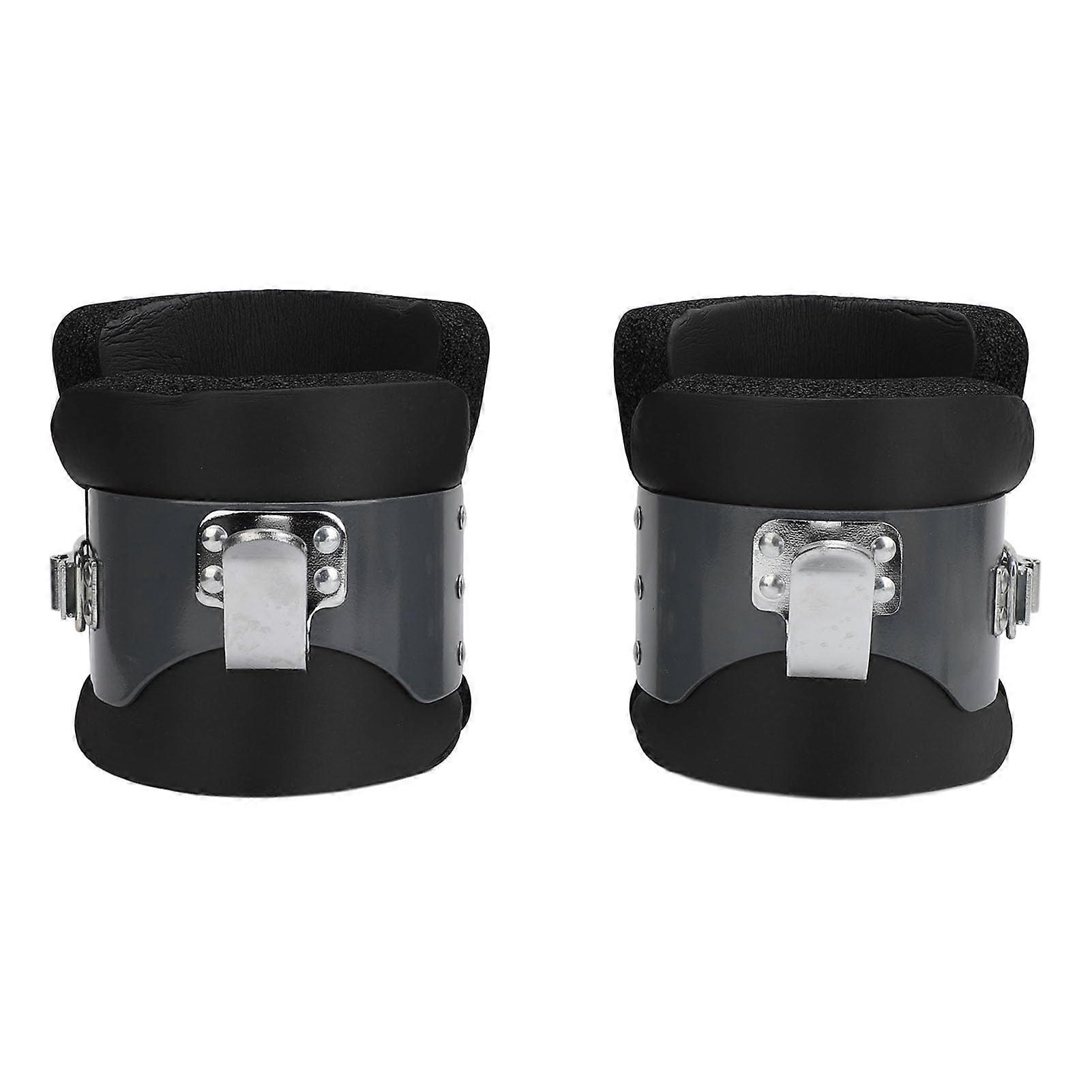 1 pair of inversion boots, 2 hooks, nonslip, antigravity inversion boots with strap for pull up bar, large fitness equipment Ref: 2287