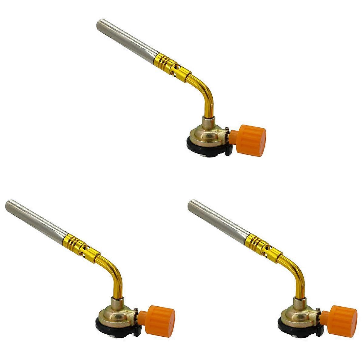 Butane Welding Burner Gas Torch Outdoor Barbecue Flame Thrower