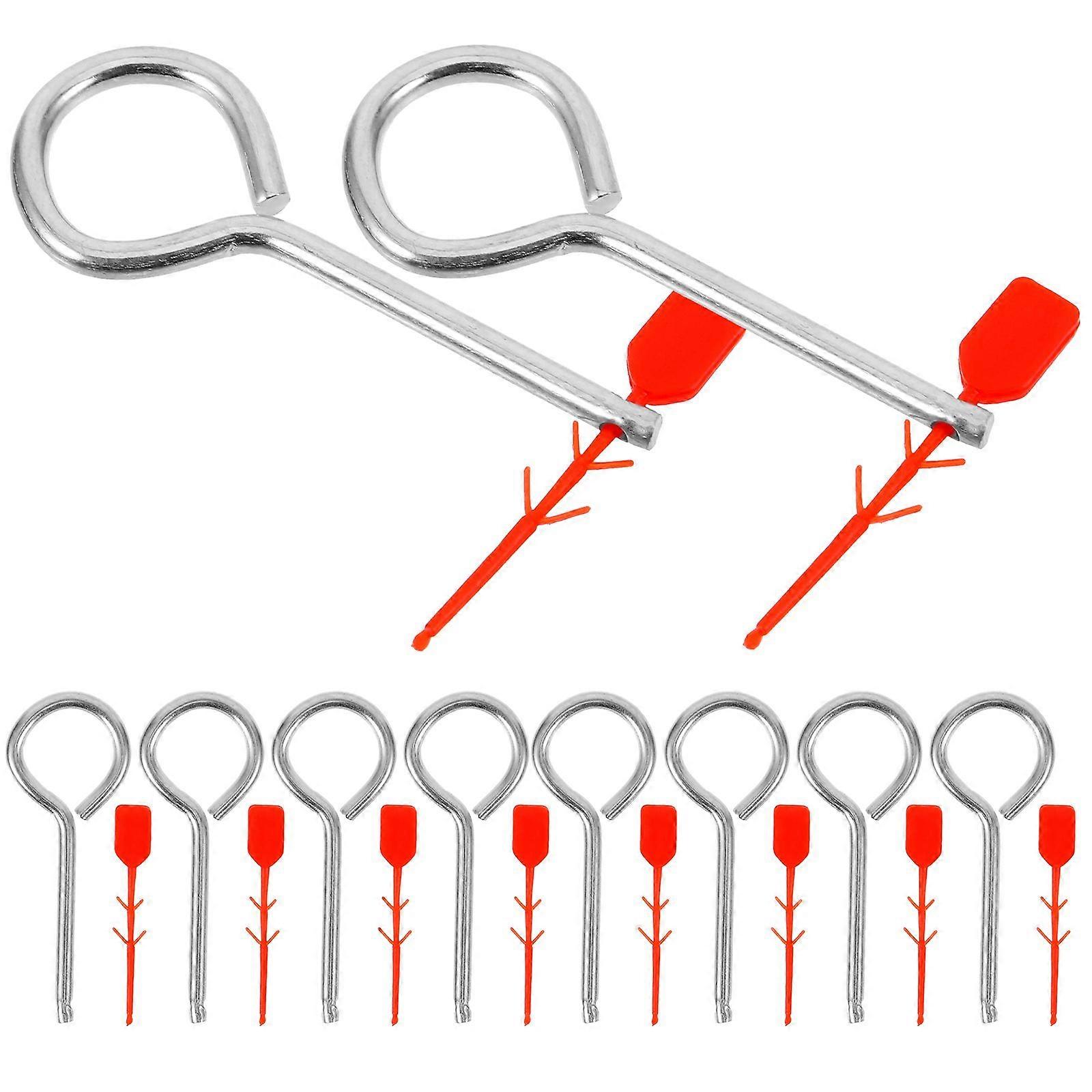 10buc Stingător de incendiu Pull Pins Fire Equipment Replacement Pin Lock Pins Fire Extinguisher Accesorii