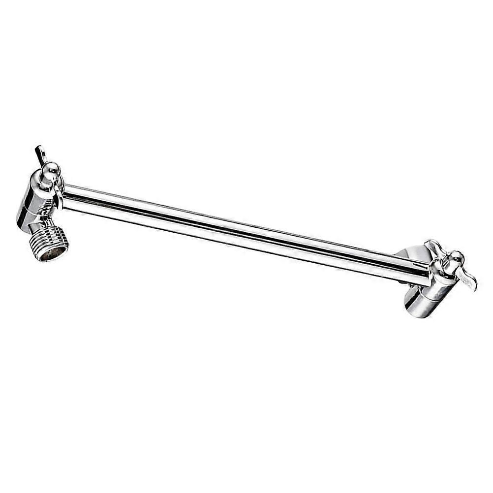 Copper Shower Arm Extension for Home Use Durable Universal Design Silver Color Easily Attaches to