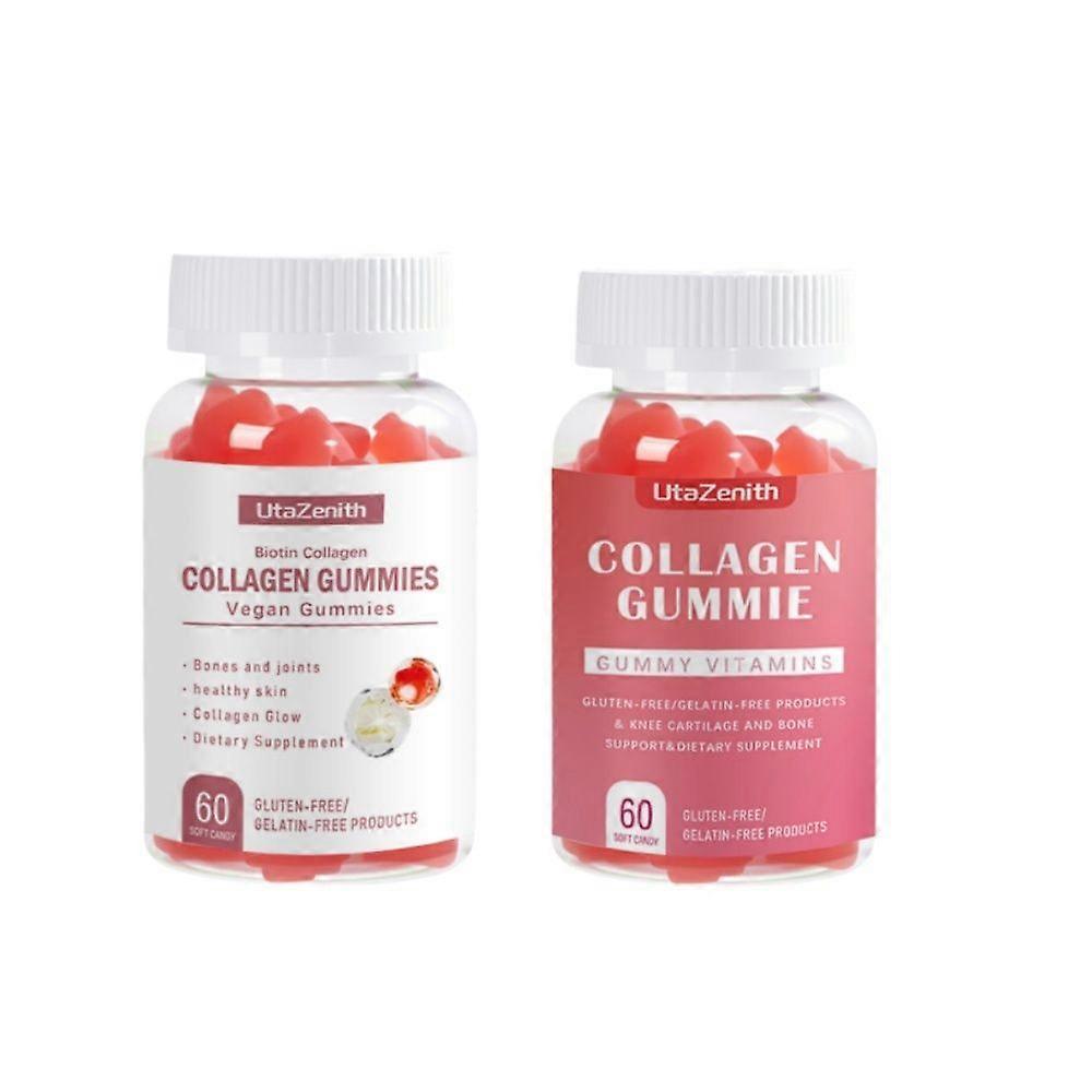 Collagen gummies, with vitamin D, combination pack