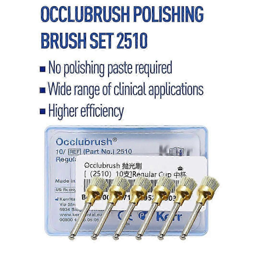 High Quality Dental Polishing Brush Set for Dental Use - Reusable 3/10pcs