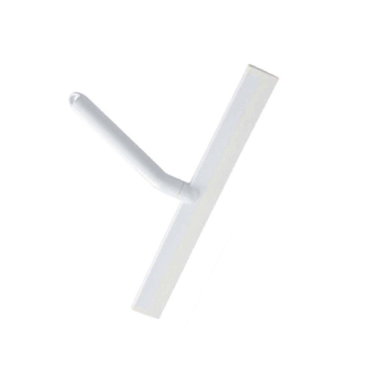 2 pcs. Window Squeegee with Ergonomic Handle, Versatile for Mirrors and Tiles, Storage Included for Streak Cleaning in the Bathroom