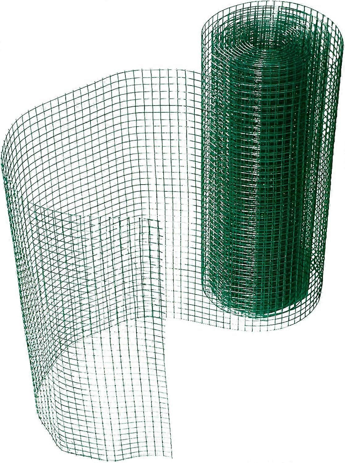 Mesh for Garden Fence Green 15mm square mesh weather resistant DIY, 1mx3m