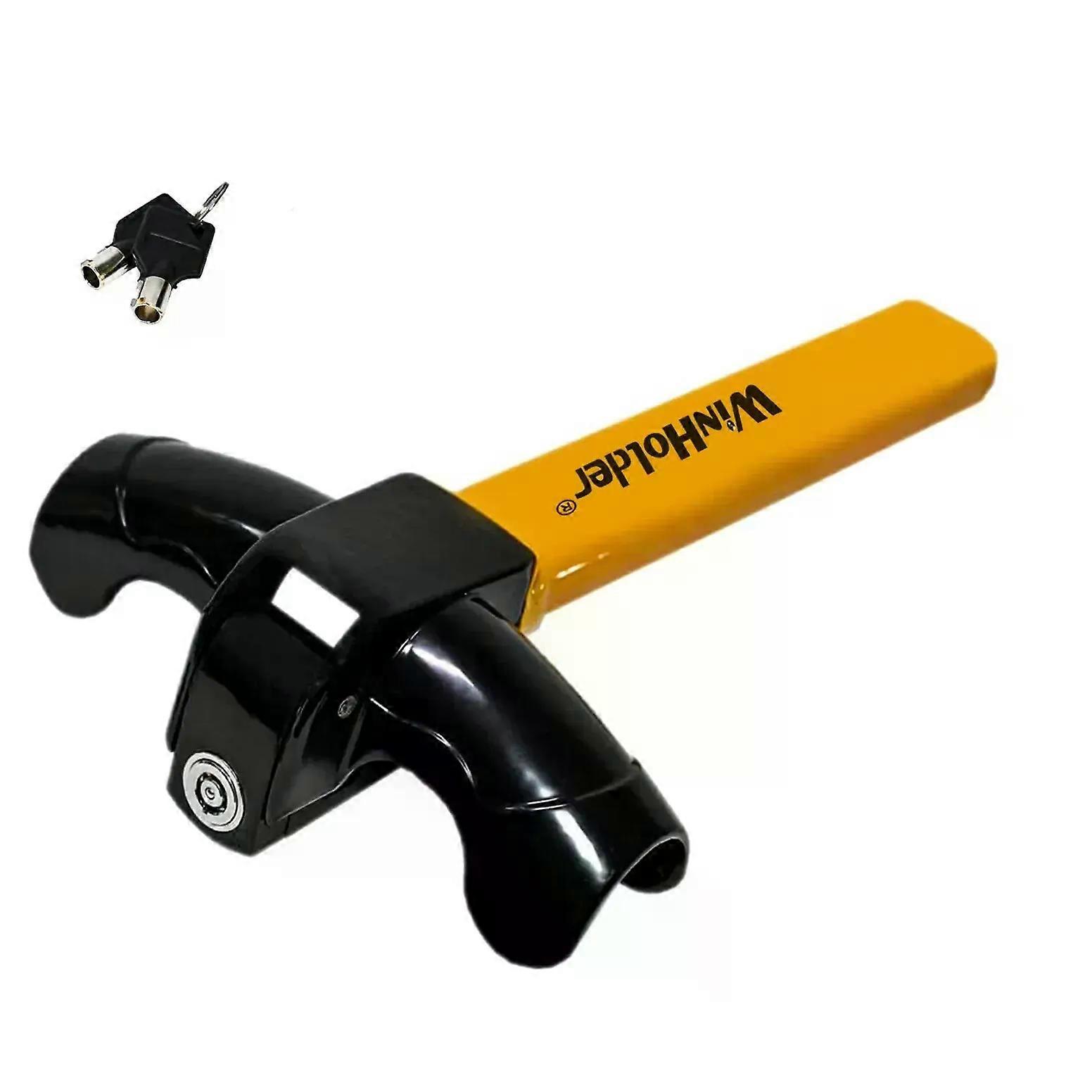 Stand Universal Car Steering Wheel Lock Fit Maximum Security Steering Anti-Theft T-Bar Steering Wheel Immobiliser