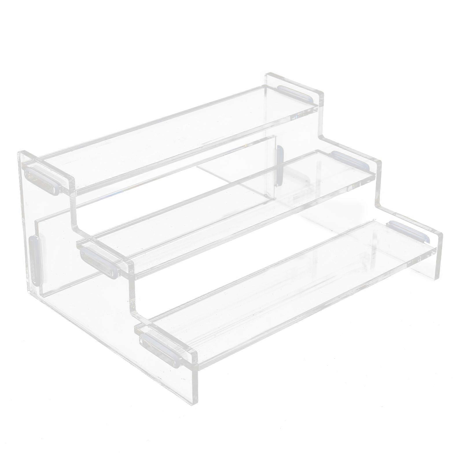 1Pc Three Layer Display Rack for Handicrafts Storage Shelf Model Rack at Home