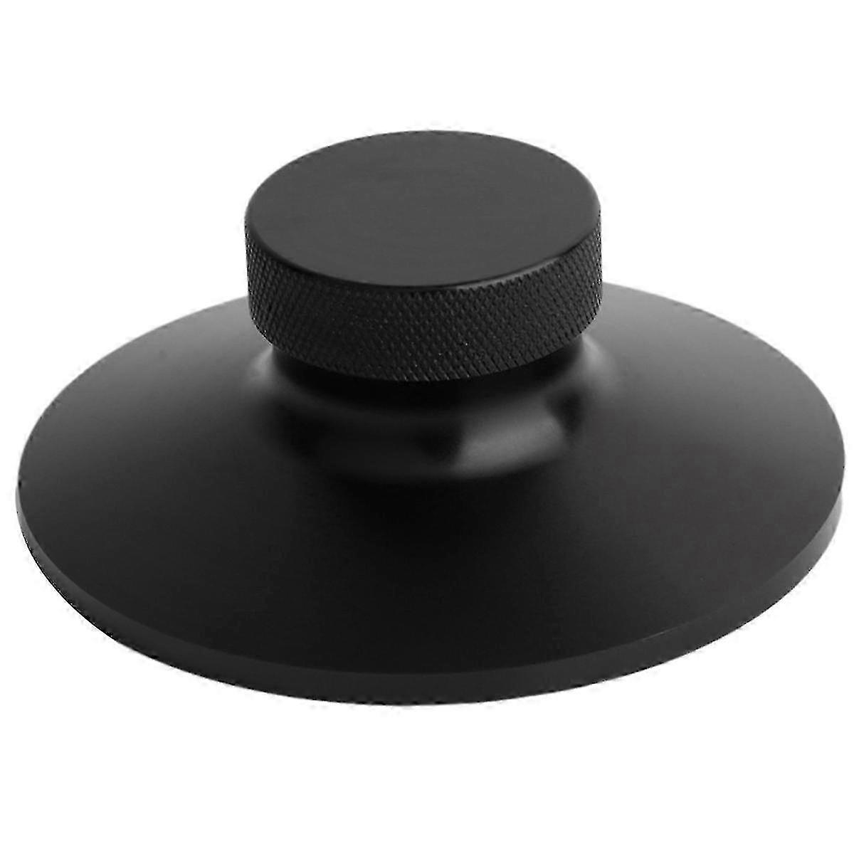 Vinyl Turntable Weight Clamp Stabilizer for Audio LP Recorders - Vibration Control with Built-in Level Tool