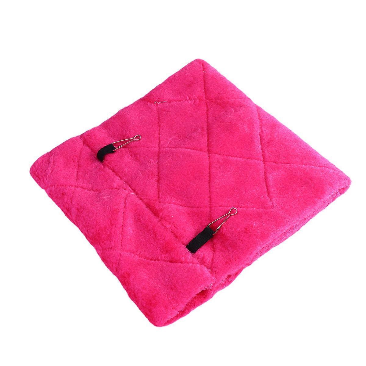 Parrot Cozy Hut Plush Bird Hammock for Outdoor Use Sleeping Bed Developing Balance Coordination 1Pcs
