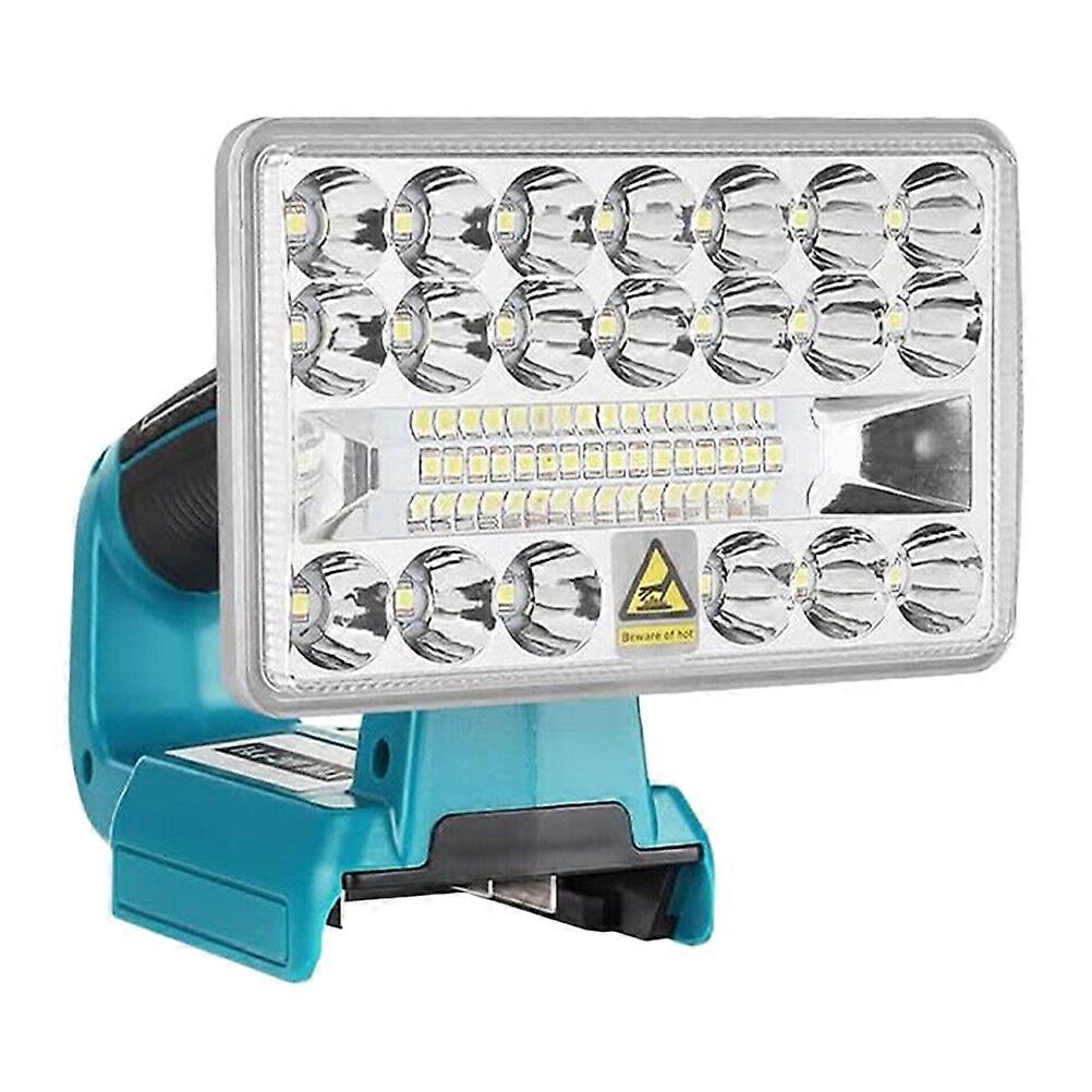 Waterproof Led Work Light High Brightness Portable Light For Camping Enthusiasts 7.3×6.3×5.3in 1Pack
