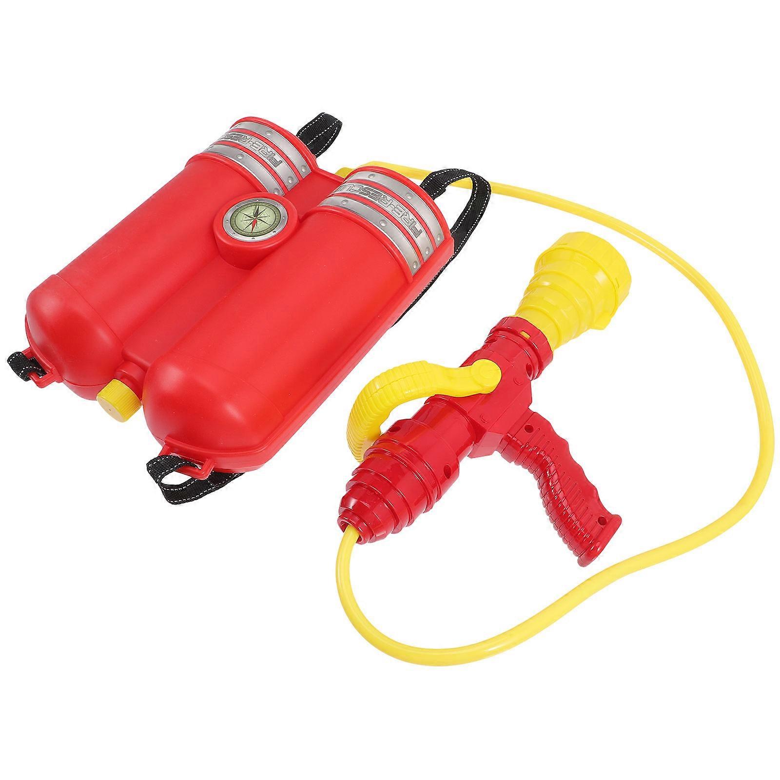 Water Shooter Toy Fire Extinguisher Shape Swimming Pools Outdoor 26x21cm 1Set