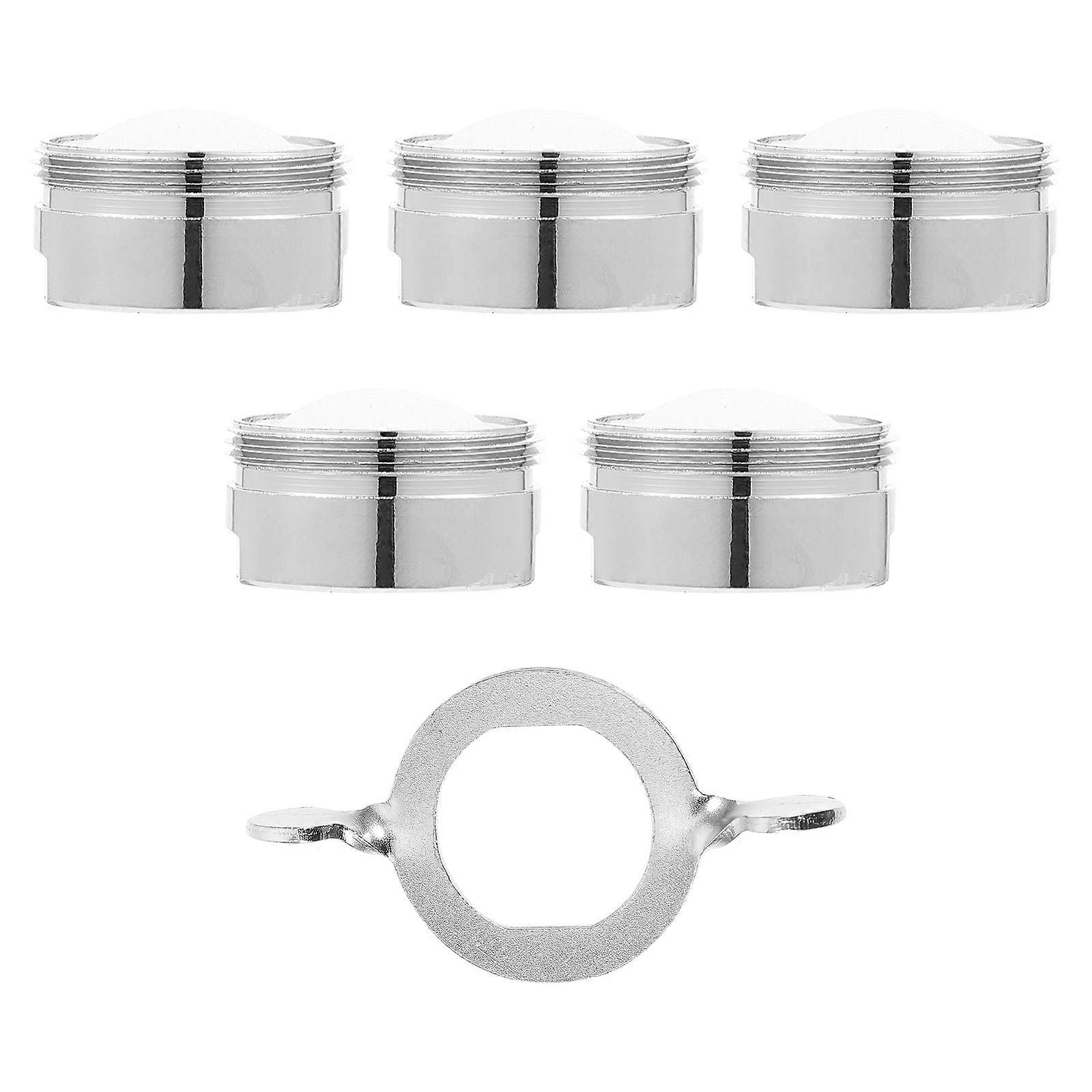Kitchen Sink Aerators Stainless Steel Standard Design Household Use Splash Prevention 1Set