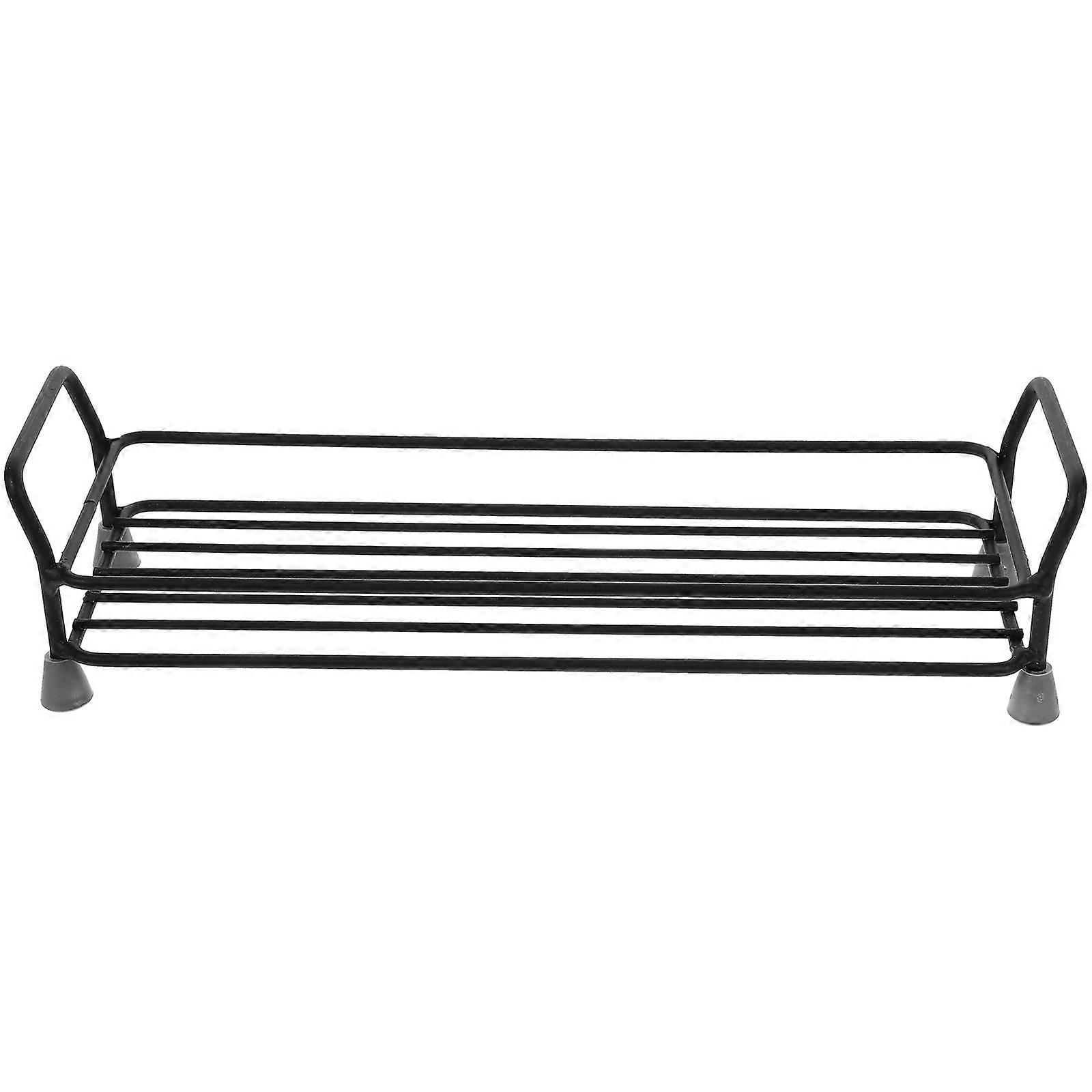Kitchen Organizer Shelf Metal Racks For Storage Homeowners Spice Bottle Storage Rectangular Shape 1Pc
